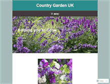 Tablet Screenshot of countrygardenuk.com
